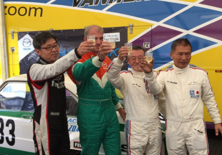 ‘15 SPA クラシック マスターズ左から#31 前田育男/Xavier Daffe Jan#133 加藤仁/杉山栄一