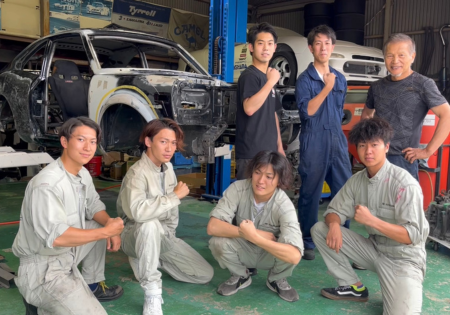 碧南マツダRX-3を復刻する為にベース車両を手に入れる ボディはサビで穴だらけ・・ ※当時の現車は行方不明